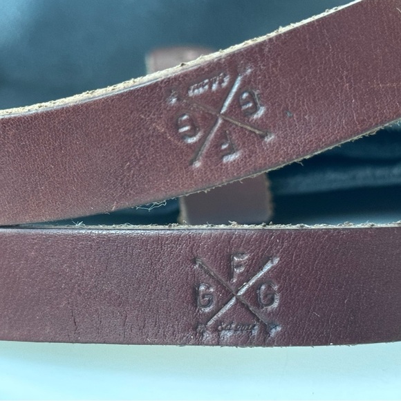 Go Forth Goods Avery Leather Tote Bag Mini Crossbody Color Block - Picture 8 of 15